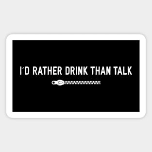 rather drink thank talk Magnet